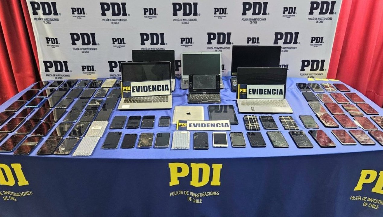 /pdi-atacama-incauto-150-dispositivos-electronicos-tras-operativo-por