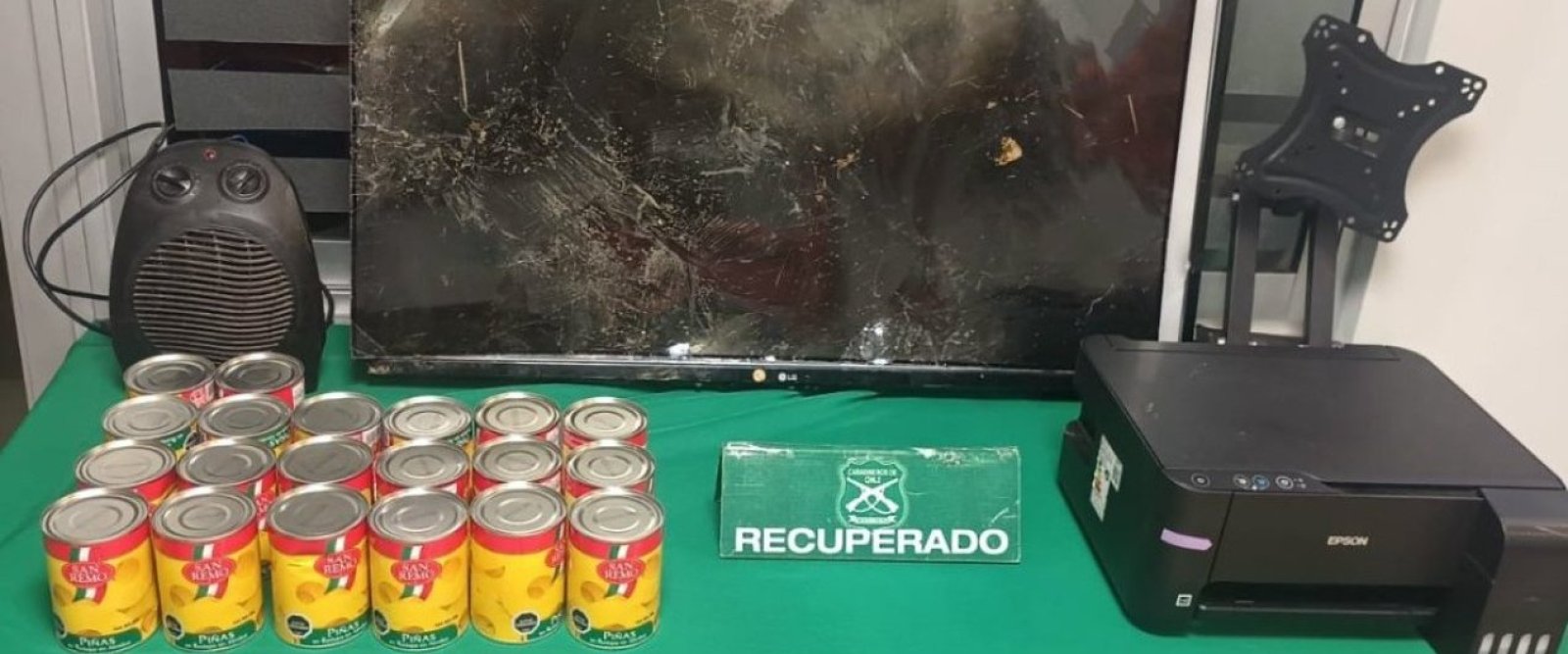 “El Feito”, fue sorprendido robando al interior del Centro de Educación en Curanilahue.